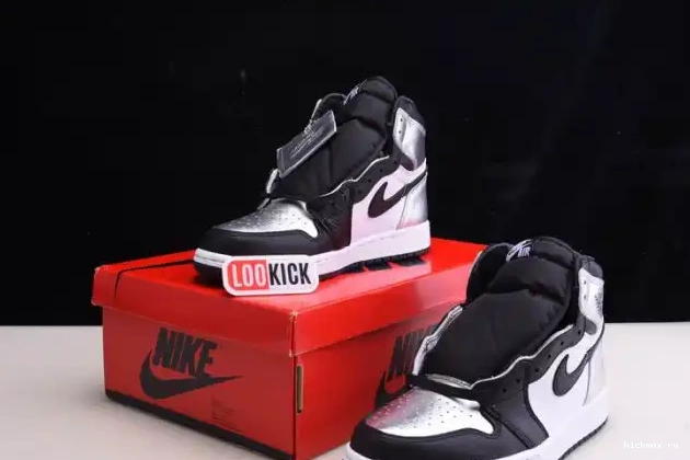 Rep Kickmax JORDAN TOE OG AIR HIGH CD0461-001 SILVER 1 WMNS 0508